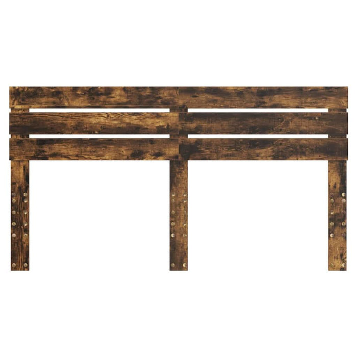 Tăblie cap cu headboard Stejar fumuriu 180 cm Lemn compozit - WALTI WALTI