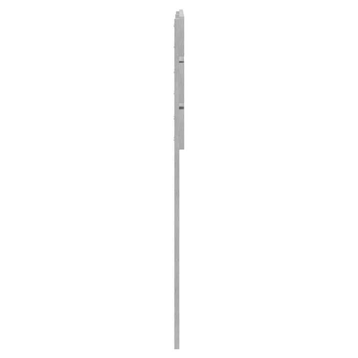 Tăblie cap cu headboard Gri Sonoma 180 cm Lemn compozit - WALTI WALTI