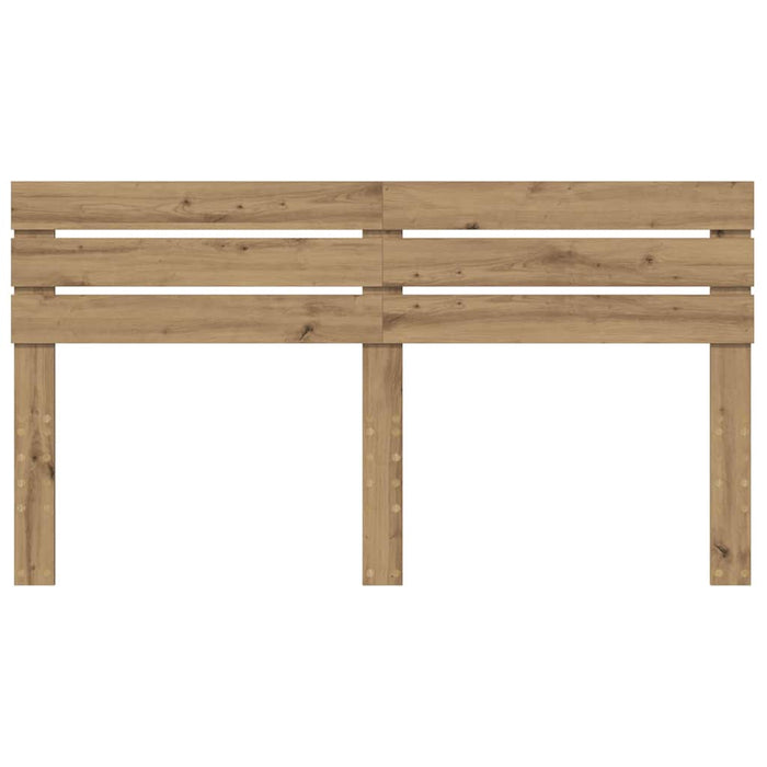 Tăblie cap cu headboard Stejar Artizanal 180 cm Lemn compozit - WALTI WALTI