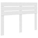 Tăblie cap cu headboard Alb 150 cm Lemn compozit - WALTI WALTI