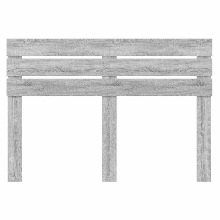 Tăblie cap cu headboard Gri Sonoma 150 cm Lemn compozit - WALTI WALTI