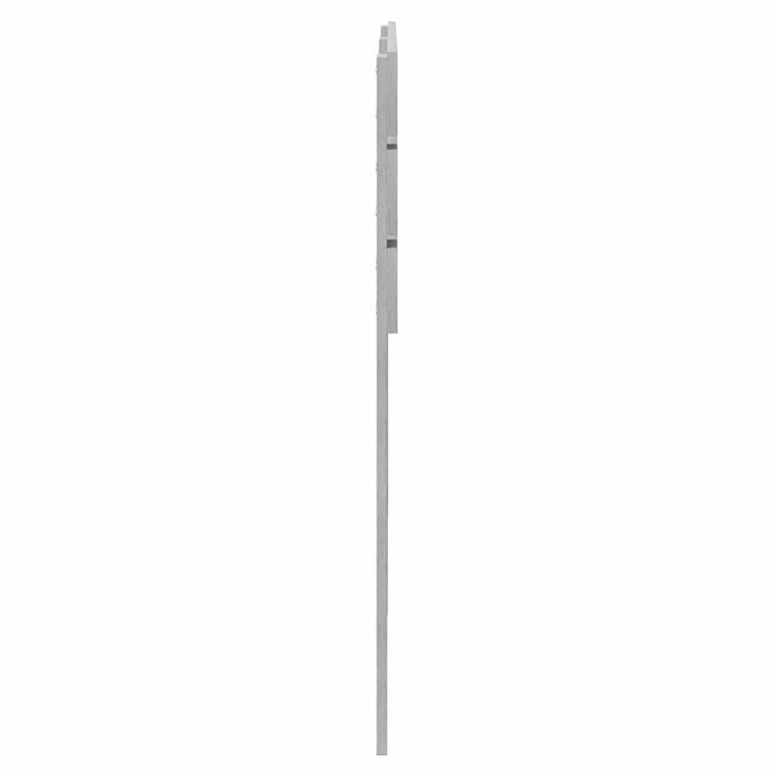 Tăblie cap cu headboard Gri Sonoma 150 cm Lemn compozit - WALTI WALTI