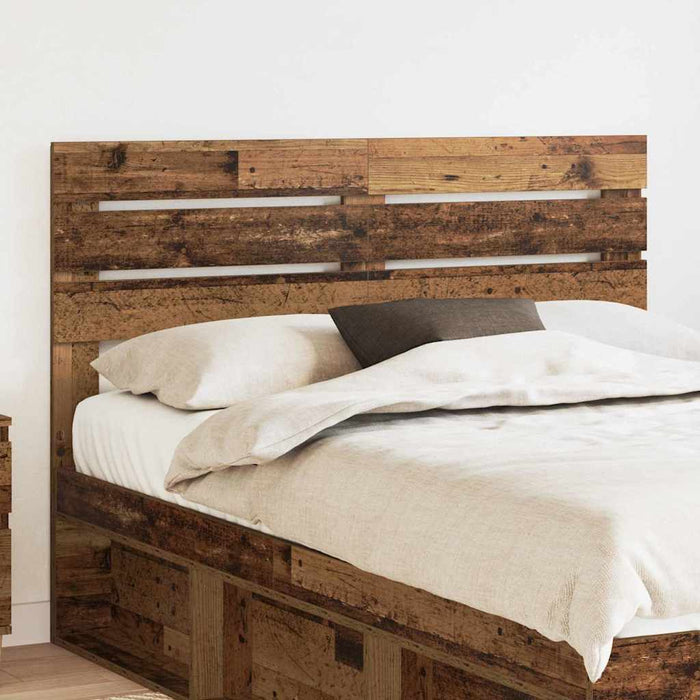 Tăblie cap cu headboard Lemn Vechi 140 cm Lemn compozit - WALTI WALTI