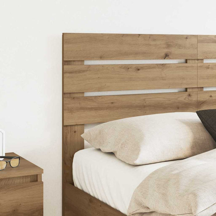 Tăblie cap cu headboard Stejar Artizanal 140 cm Lemn compozit - WALTI WALTI