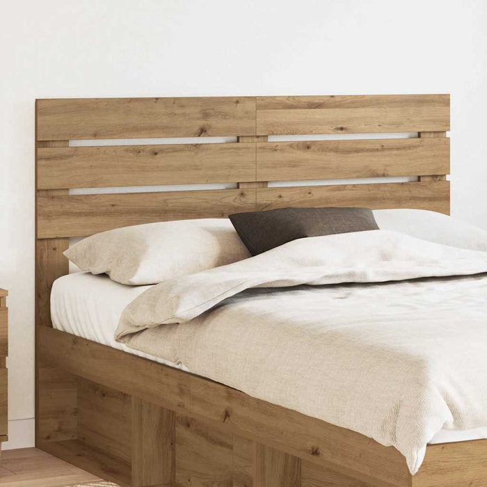Tăblie cap cu headboard Stejar Artizanal 140 cm Lemn compozit - WALTI WALTI