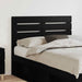Tăblie cap cu headboard Stejar Negru 135 cm Lemn compozit - WALTI WALTI