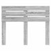 Tăblie cap cu headboard Gri Sonoma 135 cm Lemn compozit - WALTI WALTI