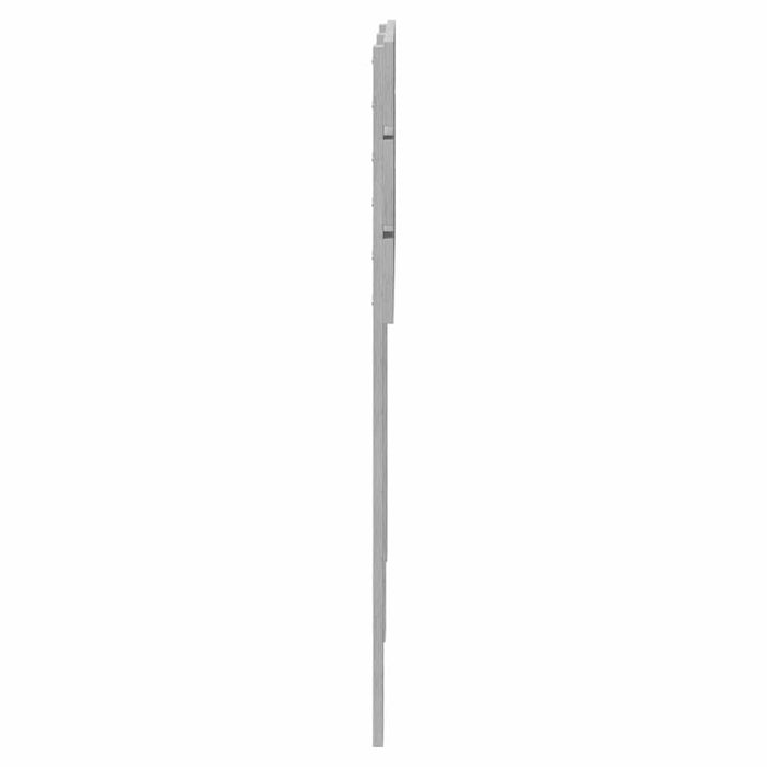 Tăblie cap cu headboard Gri Sonoma 135 cm Lemn compozit - WALTI WALTI