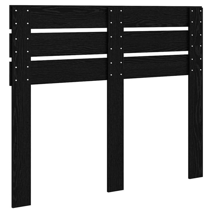 Tăblie cap cu headboard Stejar Negru 120 cm Lemn compozit - WALTI WALTI