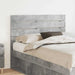 Tăblie cap cu headboard Gri din beton 120 cm Lemn compozit - WALTI WALTI