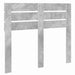 Tăblie cap cu headboard Gri din beton 120 cm Lemn compozit - WALTI WALTI