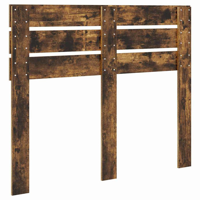Tăblie cap cu headboard Stejar fumuriu 120 cm Lemn compozit - WALTI WALTI