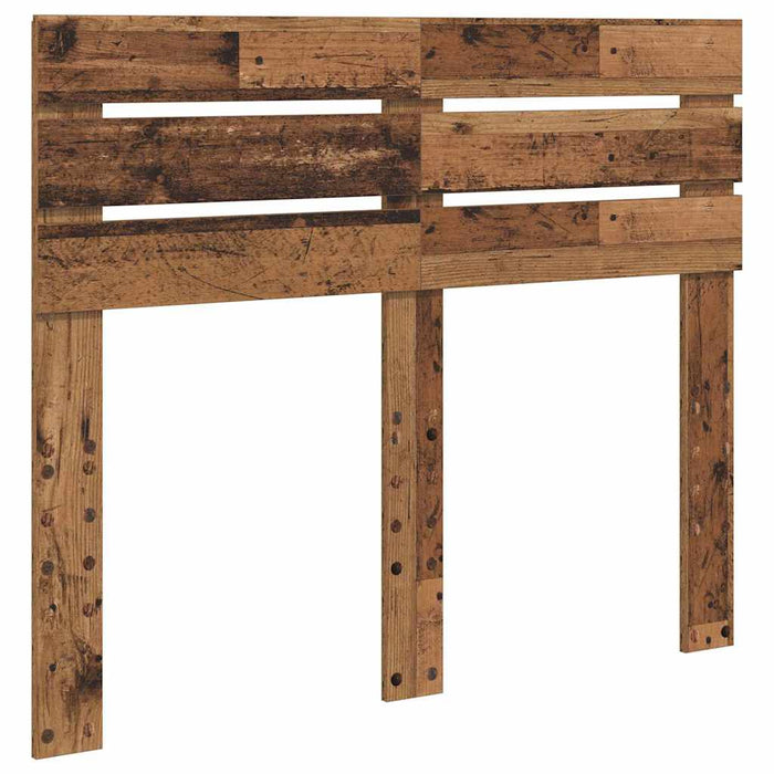 Tăblie cap cu headboard Lemn Vechi 120 cm Lemn compozit - WALTI WALTI