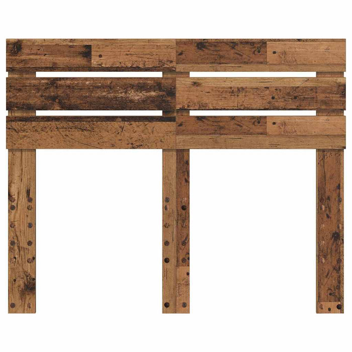 Tăblie cap cu headboard Lemn Vechi 120 cm Lemn compozit - WALTI WALTI