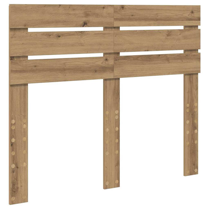 Tăblie cap cu headboard Stejar Artizanal 120 cm Lemn compozit - WALTI WALTI