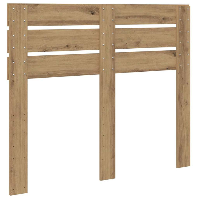 Tăblie cap cu headboard Stejar Artizanal 120 cm Lemn compozit - WALTI WALTI