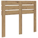 Tăblie cap cu headboard Stejar Artizanal 120 cm Lemn compozit - WALTI WALTI