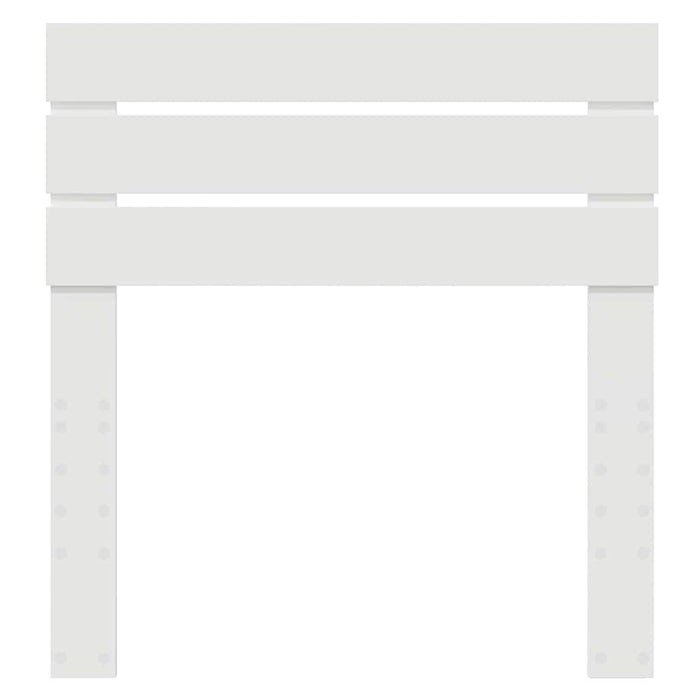 Tăblie cap cu headboard Alb 100 cm Lemn compozit - WALTI WALTI