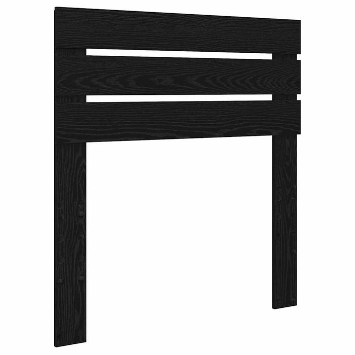 Tăblie cap cu headboard Stejar Negru 100 cm Lemn compozit - WALTI WALTI