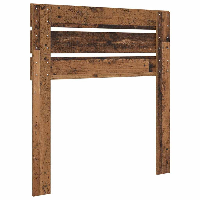 Tăblie cap cu headboard Lemn Vechi 100 cm Lemn compozit - WALTI WALTI