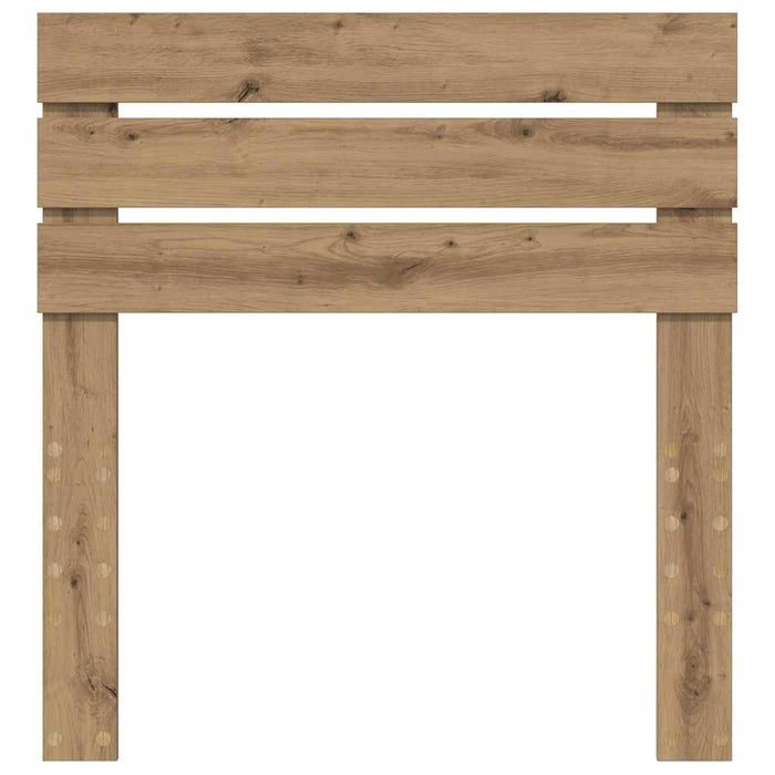 Tăblie cap cu headboard Stejar Artizanal 100 cm Lemn compozit - WALTI WALTI
