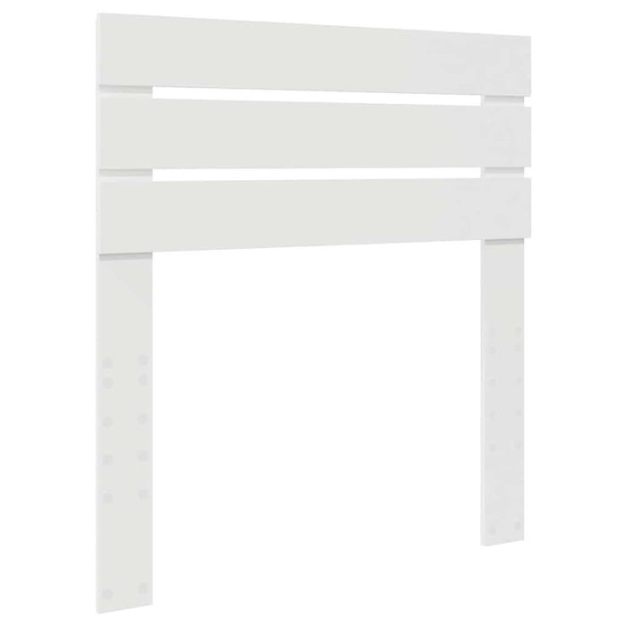 Tăblie cap cu headboard Alb 90 cm Lemn compozit - WALTI WALTI