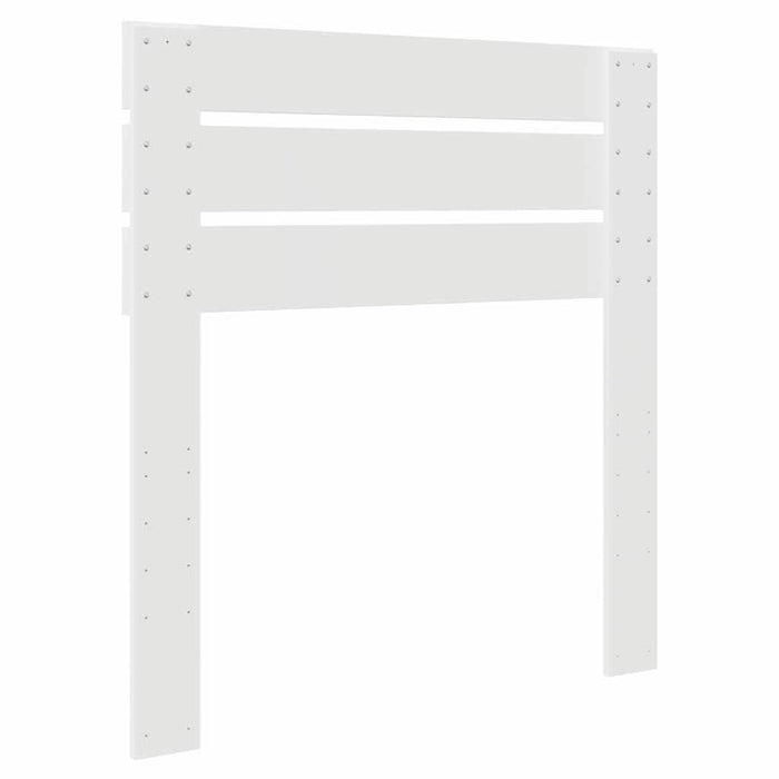 Tăblie cap cu headboard Alb 90 cm Lemn compozit - WALTI WALTI
