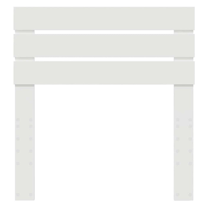 Tăblie cap cu headboard Alb 90 cm Lemn compozit - WALTI WALTI