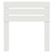 Tăblie cap cu headboard Alb 90 cm Lemn compozit - WALTI WALTI