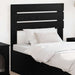 Tăblie cap cu headboard Stejar Negru 90 cm Lemn compozit - WALTI WALTI