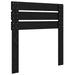 Tăblie cap cu headboard Stejar Negru 90 cm Lemn compozit - WALTI WALTI