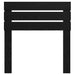 Tăblie cap cu headboard Stejar Negru 90 cm Lemn compozit - WALTI WALTI