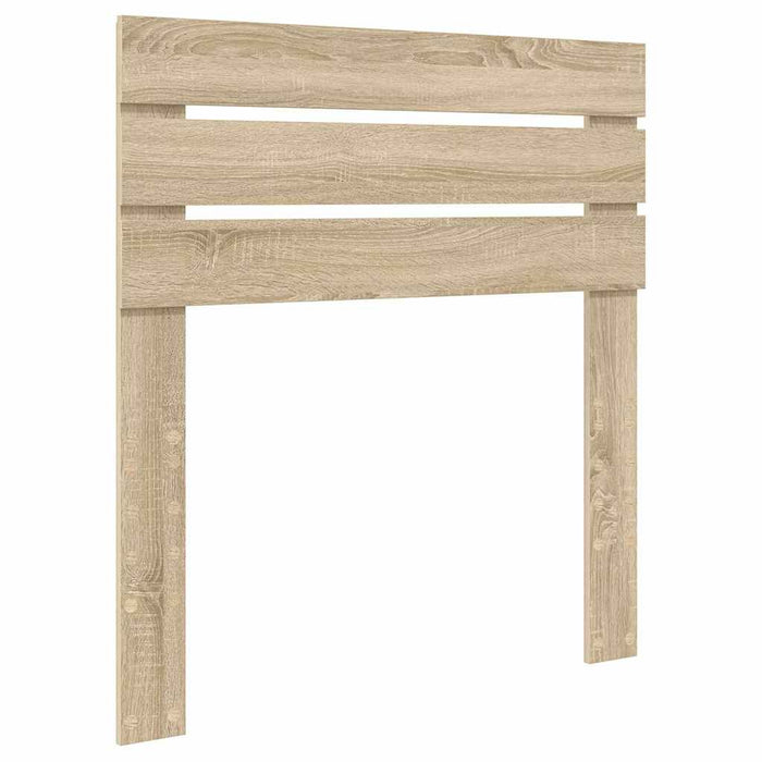 Tăblie cap cu headboard Stejar Sonoma 90 cm Lemn compozit - WALTI WALTI