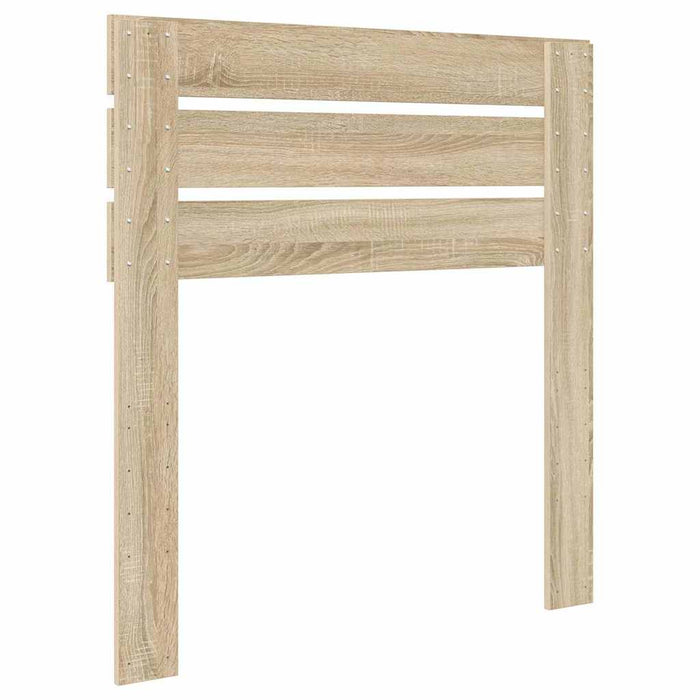 Tăblie cap cu headboard Stejar Sonoma 90 cm Lemn compozit - WALTI WALTI