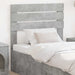 Tăblie cap cu headboard Gri din beton 90 cm Lemn compozit - WALTI WALTI