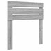 Tăblie cap cu headboard Gri Sonoma 90 cm Lemn compozit - WALTI WALTI