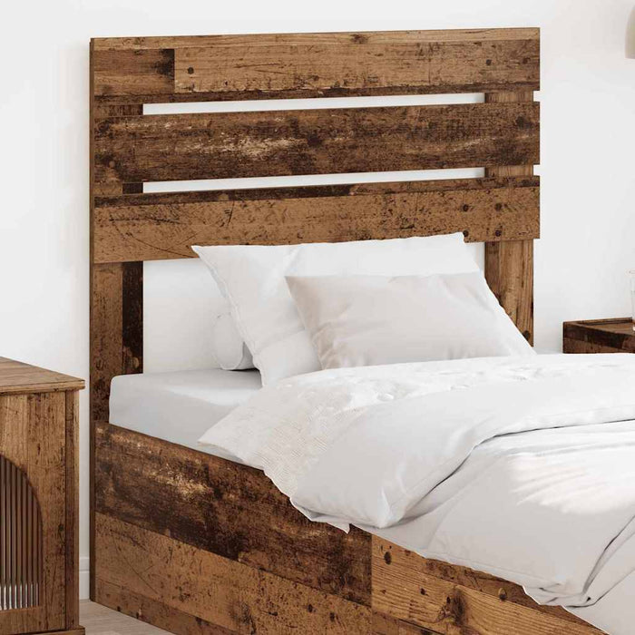 Tăblie cap cu headboard Lemn Vechi 90 cm Lemn compozit - WALTI WALTI