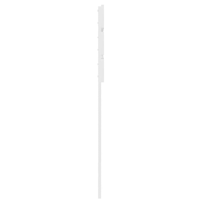 Tăblie cap cu headboard Alb 80 cm Lemn compozit - WALTI WALTI