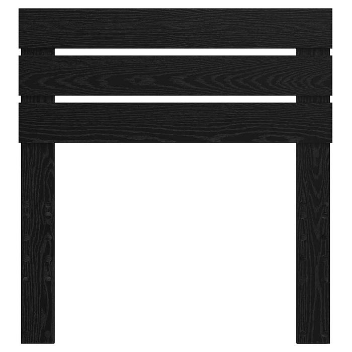 Tăblie cap cu headboard Stejar Negru 80 cm Lemn compozit - WALTI WALTI