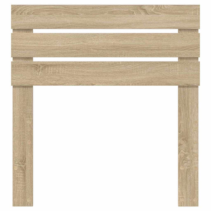 Tăblie cap cu headboard Stejar Sonoma 80 cm Lemn compozit - WALTI WALTI