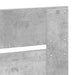 Tăblie cap cu headboard Gri din beton 80 cm Lemn compozit - WALTI WALTI