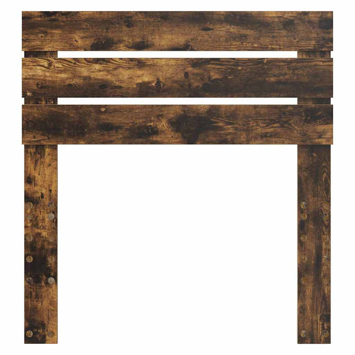 Tăblie cap cu headboard Stejar fumuriu 80 cm Lemn compozit - WALTI WALTI