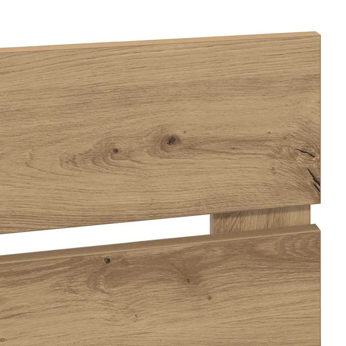 Tăblie cap cu headboard Stejar Artizanal 80 cm Lemn compozit - WALTI WALTI