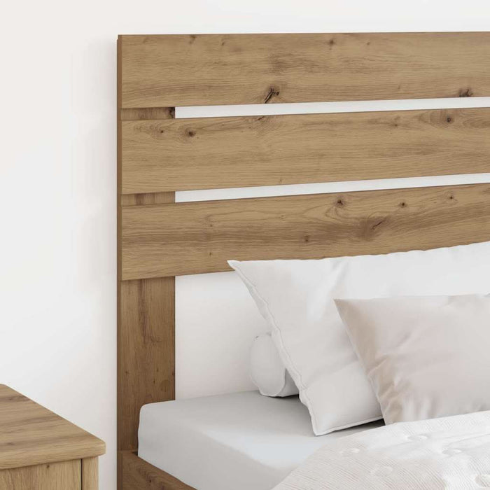 Tăblie cap cu headboard Stejar Artizanal 80 cm Lemn compozit - WALTI WALTI