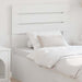 Tăblie cap cu headboard Alb 75 cm Lemn compozit - WALTI WALTI