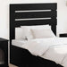Tăblie cap cu headboard Stejar Negru 75 cm Lemn compozit - WALTI WALTI