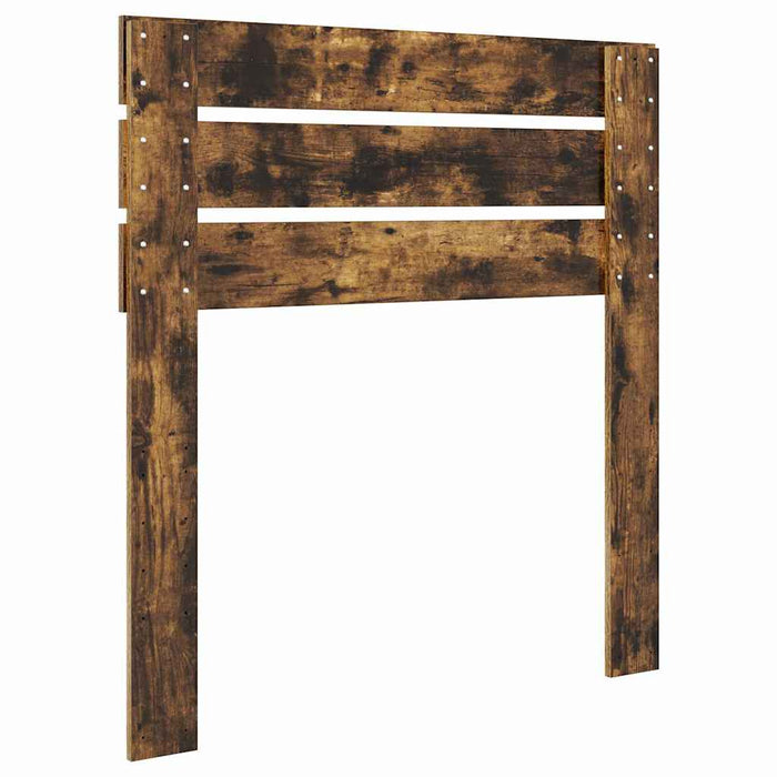 Tăblie cap cu headboard Stejar fumuriu 75 cm Lemn compozit - WALTI WALTI