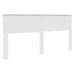 Tăblie cap cu headboard Alb 200 cm Lemn compozit - WALTI WALTI