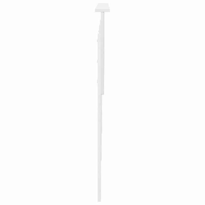 Tăblie cap cu headboard Alb 200 cm Lemn compozit - WALTI WALTI