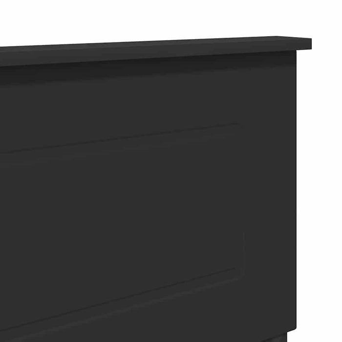 Tăblie cap cu headboard Stejar Negru 200 cm Lemn compozit - WALTI WALTI